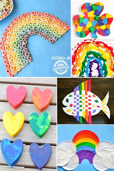fantastic kids rainbow crafts kids activities blog