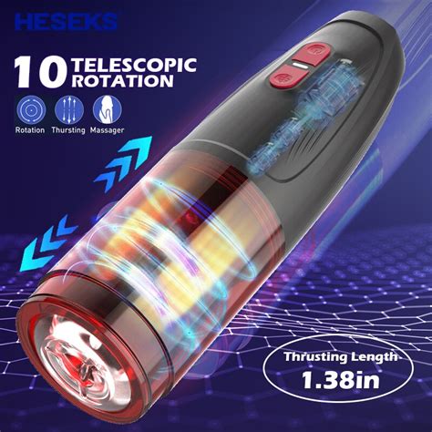 Heseks Automatic Rotating Thrusting Stroking Male Masturbator