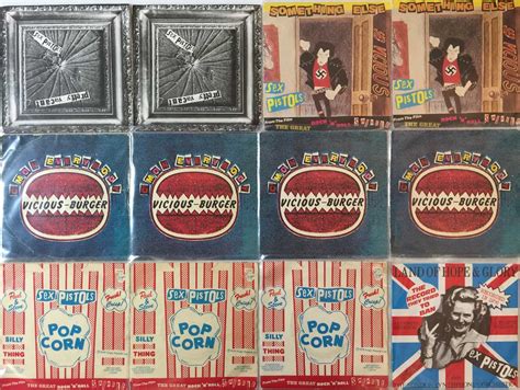 Lot 951 Sex Pistols And Releated 7 Collection