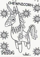 Pinata Viva Coloring Pages Kids Fun Coloringpages1001 Game sketch template