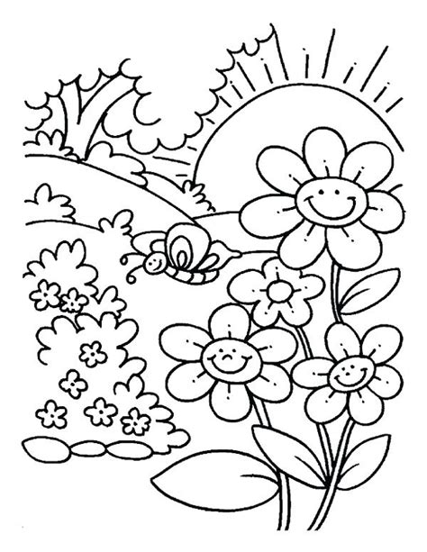 fall scenery coloring pages  getdrawings