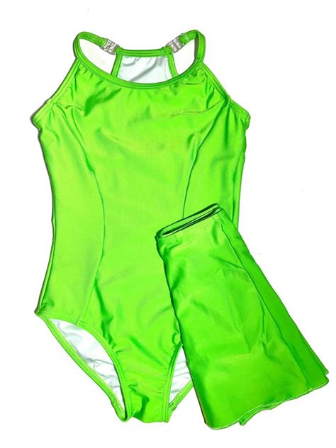 Leotard And Ep Skirt Set Roxy Intensity C8 Neon Dancewear