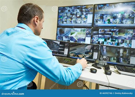 security video surveillance stock photo image
