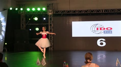 anastasiya sidarchuk ido world ballet championship  solo female children youtube