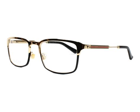 Gucci Eyeglasses Gg 0135 O 005 Gold Visionet