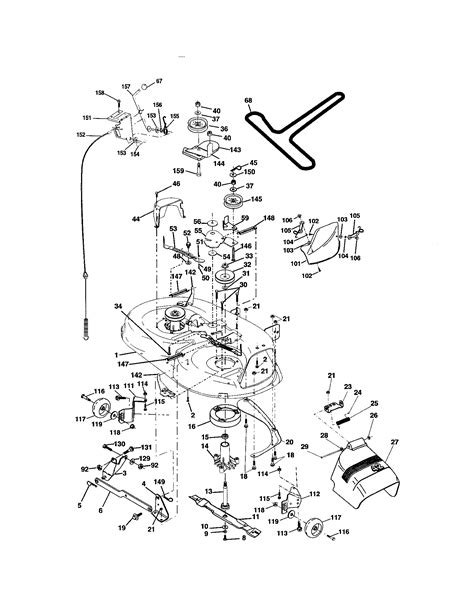 craftsman ltx  parts diagram diagram