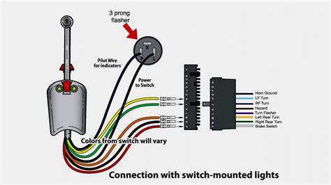 wire  universal turn signal switch wiring diagram stanley wiring