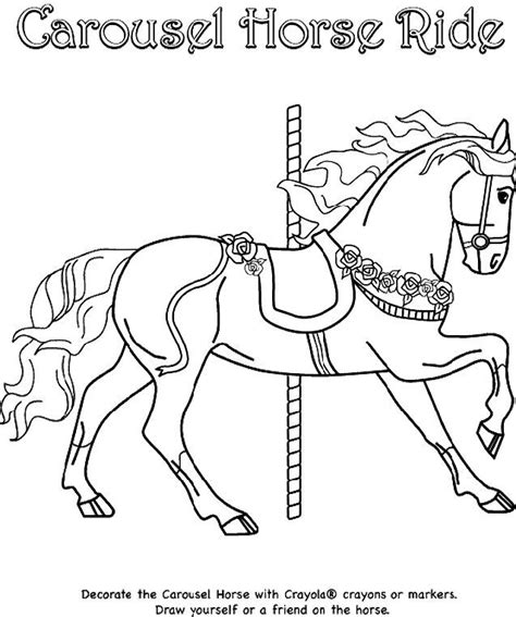 carnival rides coloring pages coloring home