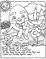 Humpty Dumpty Daycare Colouring Rhyme Kinderreim Rhymes Rhyming Ausmalbild Nimble Colorironline Getcolorings Q1 Mothergoose sketch template