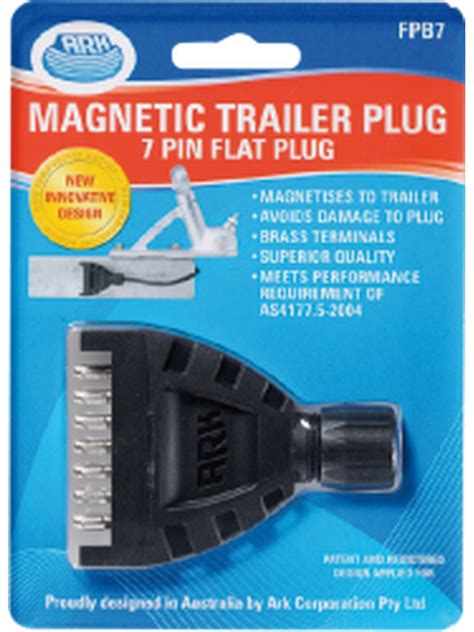 ark  pin flat trailer plug plastic  magnet common  states pack fpb ebay