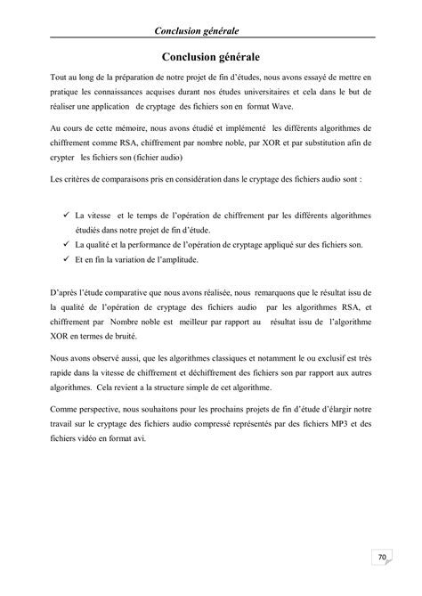 conclusion generale