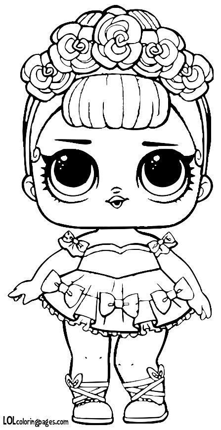 lil unicorn series  wave  lol surprise doll coloring page lol