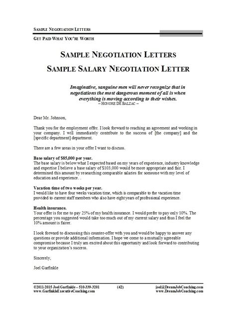 salary increase letter  employee template