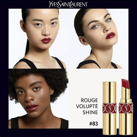 ysl rouge volupte shine moisturising lipstick ysl beauty uk