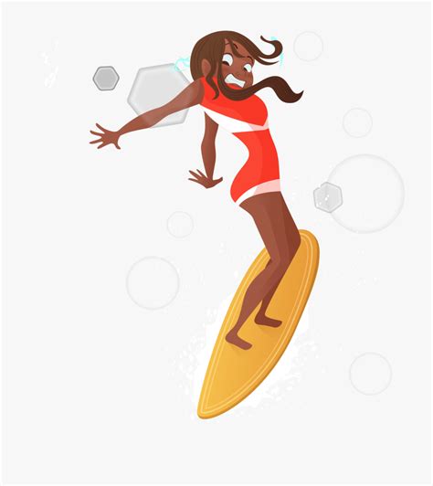 Cartoon Surfer Girl Clipart 10 Free Cliparts Download