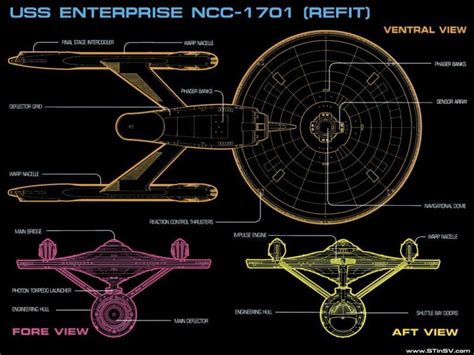 enterprise schematic star trek  original series wallpaper  fanpop