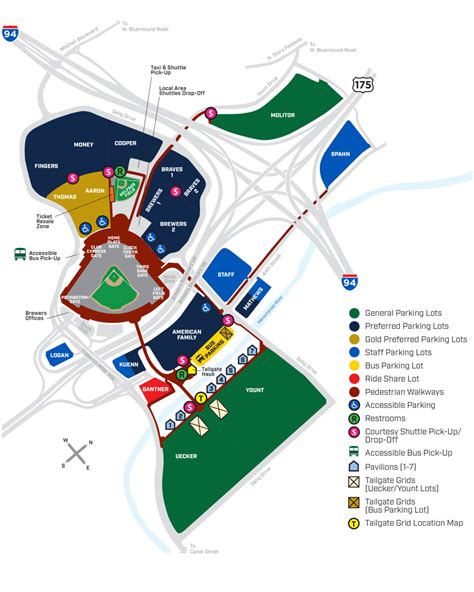 parking american family field milwaukee brewers