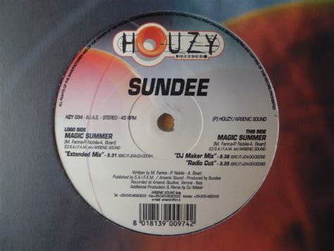 sundee magic summer releases reviews credits discogs