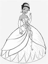 Coloring Pages Princess Getcolorings sketch template