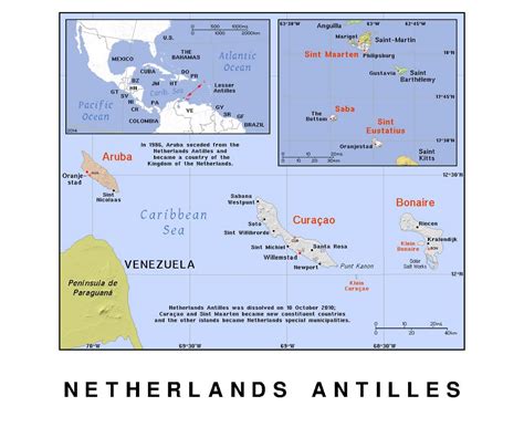 maps  netherlands antilles collection  maps  netherlands antilles north america