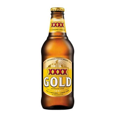Xxxx Gold 375ml Bottle The Calories In Australias Most Popular Beers
