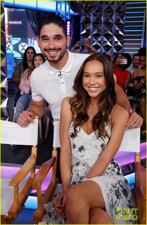 full sized photo of alan bernsten alexis ren kiss on dancing with the