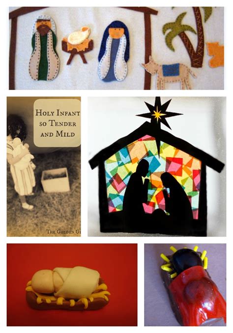 nativity crafts activities  books kids  op reading confetti