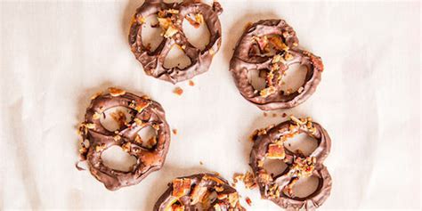 bacon covered chocolate pretzels for father s day genius