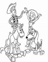 Toy Story Pages Coloring Disney Getcolorings sketch template