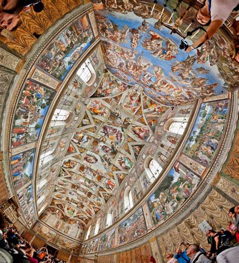 sistine chapel ceiling michelangelo   frescoes   sistine
