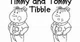 Timmy Coloring sketch template