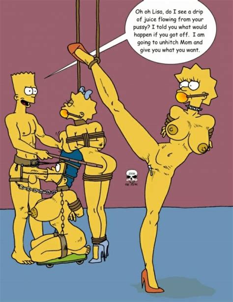 marge simpson tied up