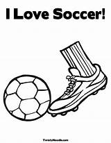 Coloring Soccer Pages Ball Cleats Printable Template Kicking Kick Nike Drawing Player If Popular Getdrawings Printablee Coloringhome sketch template