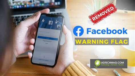 remove facebook warning flag  profile ug tech mag