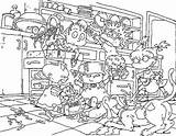 Messy Rugrats Getcolorings sketch template