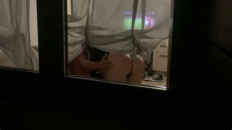 voyeur caught couple having sex through window xhamster