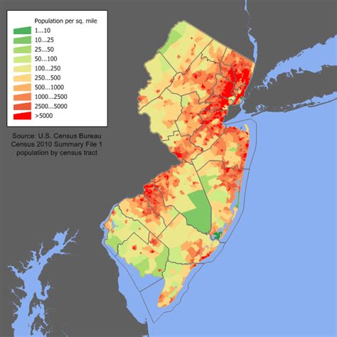 population density map   jersey    rmapporn