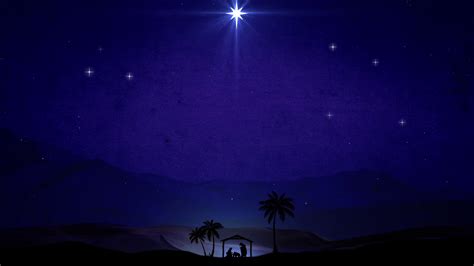 christmas nativity scene  stars stock motion graphics sbv