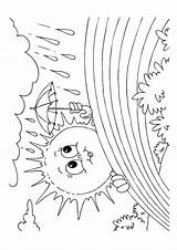 Regenbogen Arcoiris Ausmalbilder Momjunction Freunde sketch template