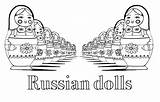 Bambole Russe Adulti Russische Puppen Erwachsene Malbuch Justcolor sketch template