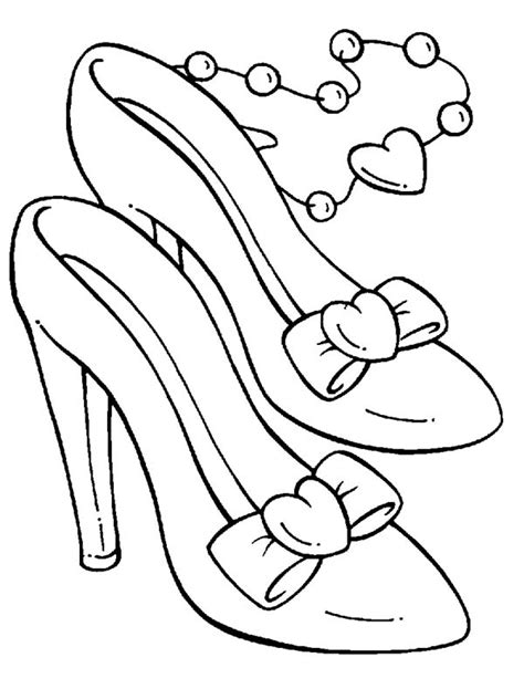shoes  party coloring page coloring sky