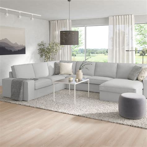 kivik corner sofa  seat orrsta light grey   today ikea modular sectional sofa
