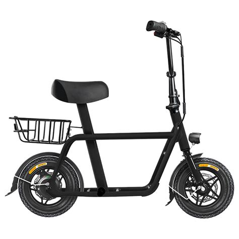 fiido  folding electric moped bike    km range black