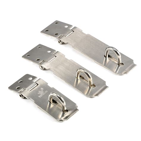 stainless steel door hasp lock cabinet padlock latch lock home hotel door security hardware gym