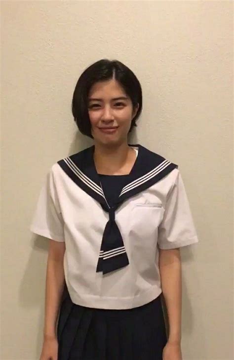 Yui Sakuma Shot Hair Styles Crushes Asian Fancy Japanese Actresses