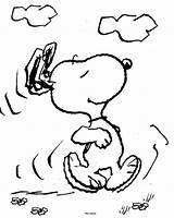 Snoopy Coloring Pages Fun sketch template