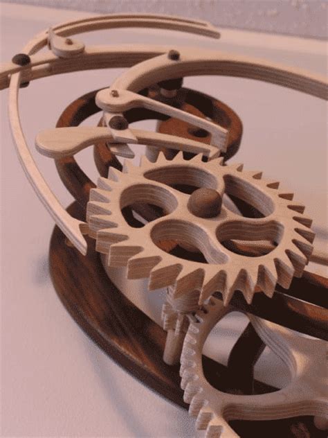 wood work wood clock plans build  wooden gear clocks