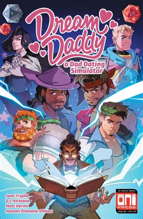 oni press releases print copies of dream daddy at pax west 2018
