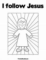 Bible Jesus Coloring Follow Pages Colouring Crafts Following Preschool Do Story Printables Sheets School Kids Children Sunday Light Color Friend sketch template