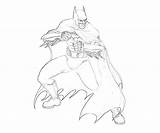 Arkham Coloring Knight Pages Popular Batman sketch template